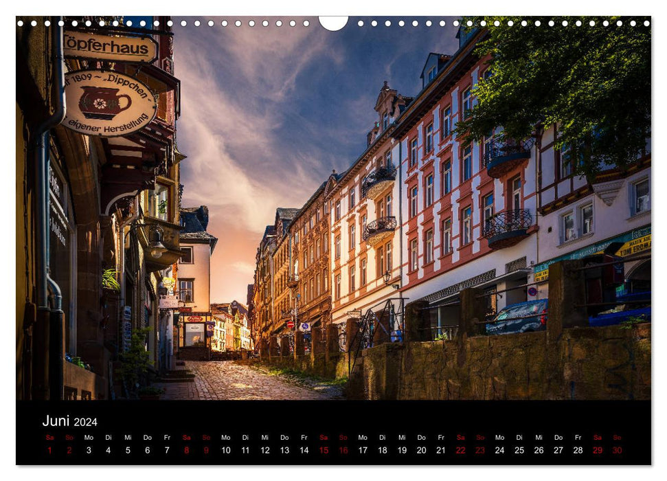 Fairytale Marburg (CALVENDO wall calendar 2024) 