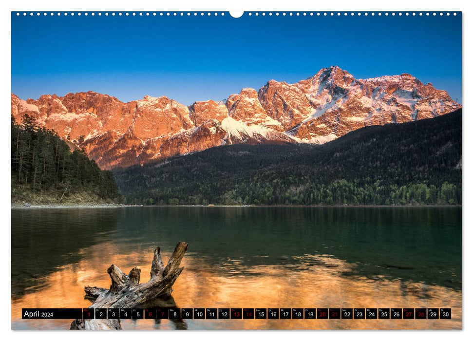 Traumhafte Alpen (CALVENDO Premium Wandkalender 2024)