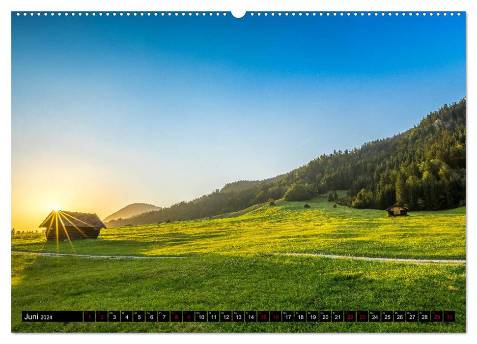 Traumhafte Alpen (CALVENDO Premium Wandkalender 2024)