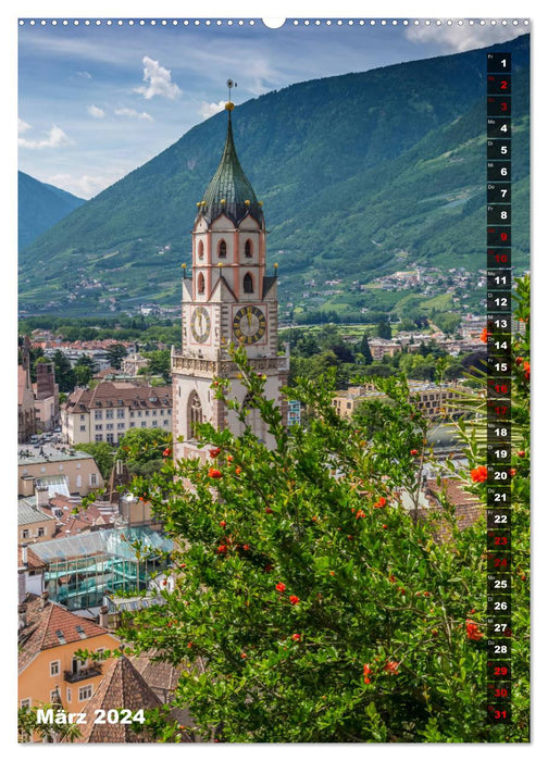 SÜDTIROL Idylle und historische Bauten (CALVENDO Premium Wandkalender 2024)