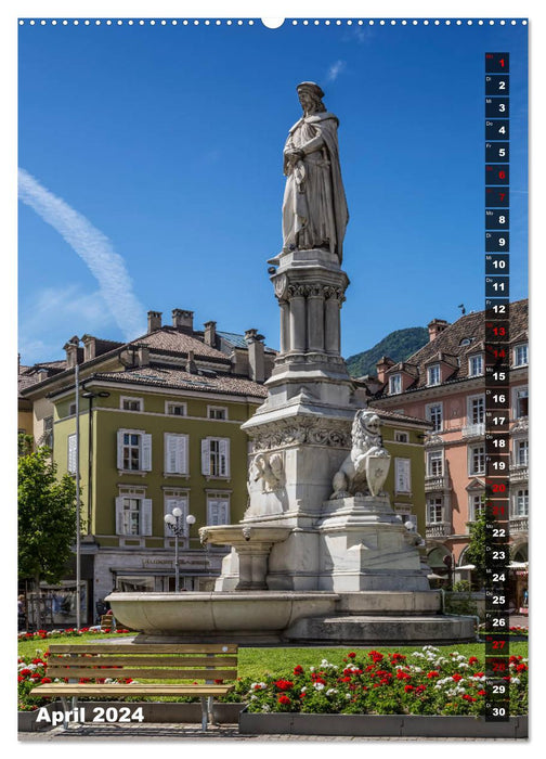 SÜDTIROL Idylle und historische Bauten (CALVENDO Premium Wandkalender 2024)