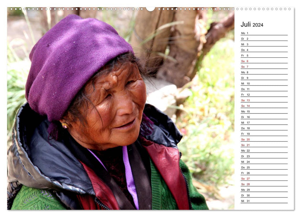 Tibet Momente (CALVENDO Premium Wandkalender 2024)