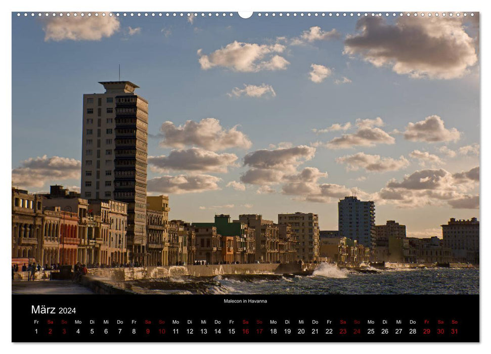 Cuba 2024 (CALVENDO Premium Wall Calendar 2024) 