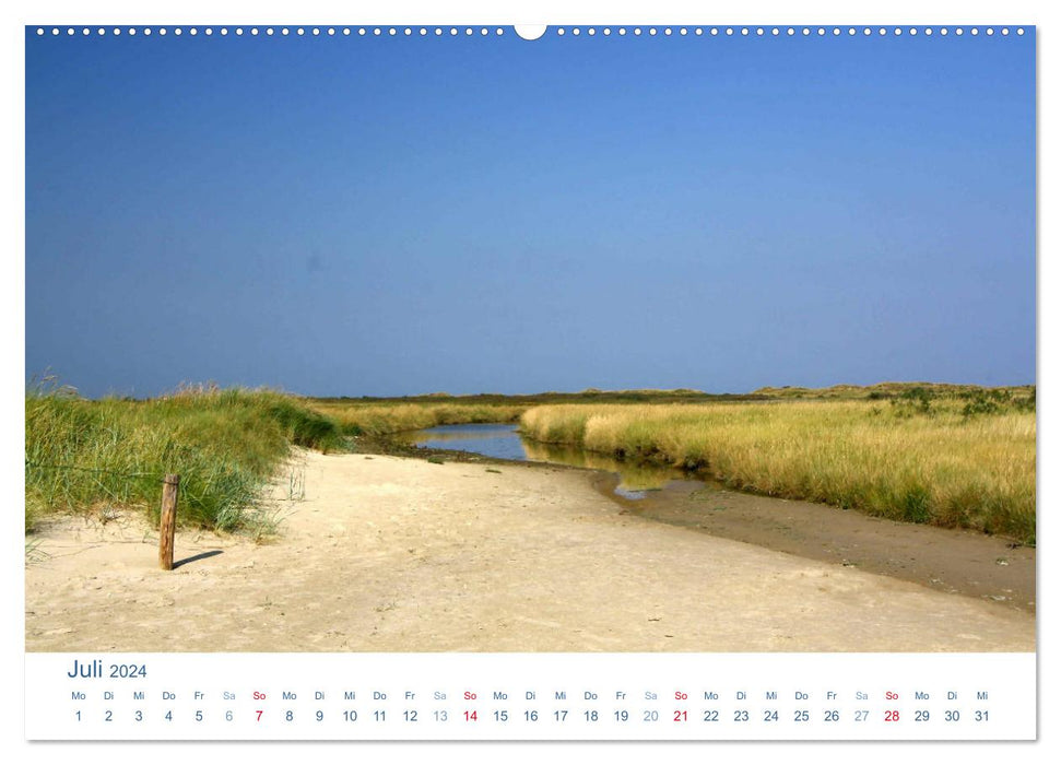 Langeoog 2024. Impressionen zwischen Hafen und Ostende (CALVENDO Premium Wandkalender 2024)