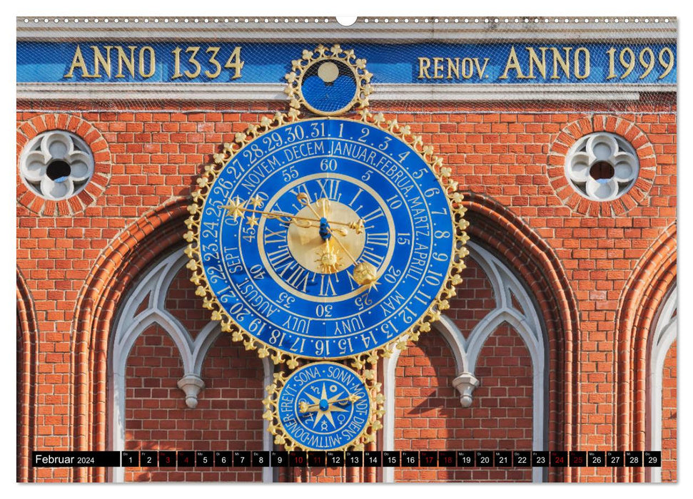 A weekend in Riga (CALVENDO Premium Wall Calendar 2024) 