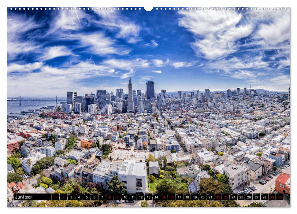 San Francisco Moments (CALVENDO Premium Wall Calendar 2024) 