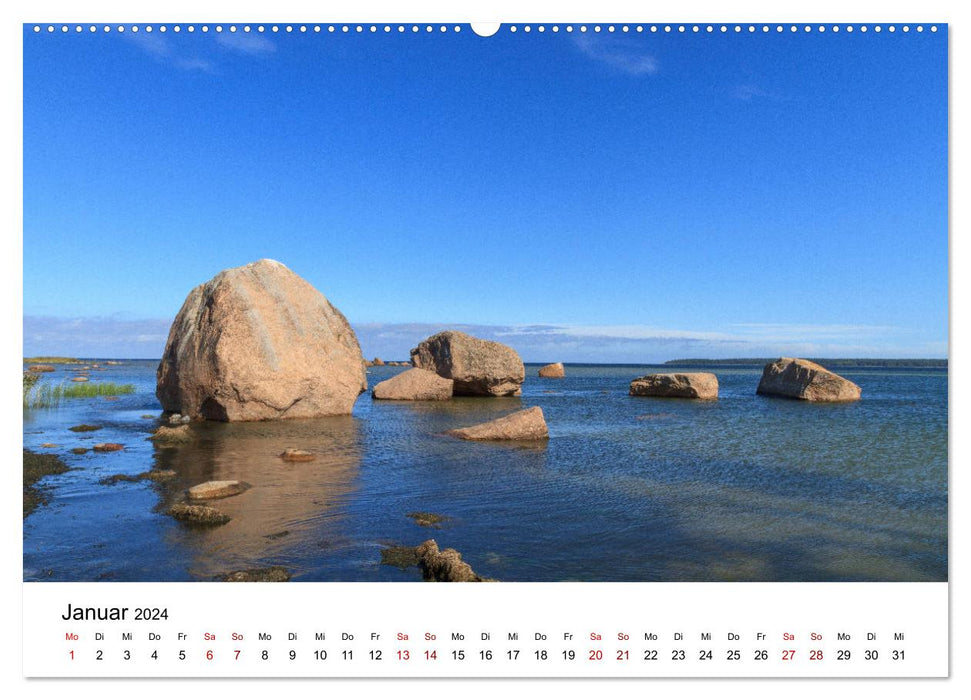 Baltic countries (CALVENDO Premium Wall Calendar 2024) 