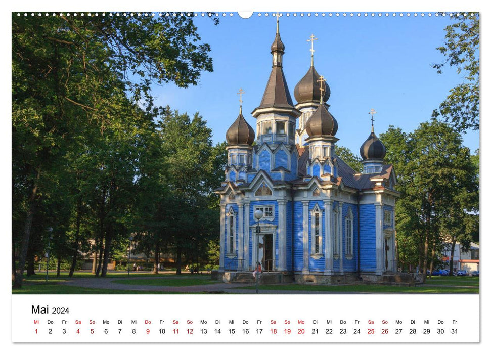 Baltic countries (CALVENDO Premium Wall Calendar 2024) 