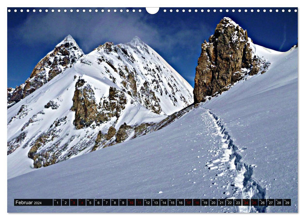 King Ortler - the slightly different mountain (CALVENDO wall calendar 2024) 