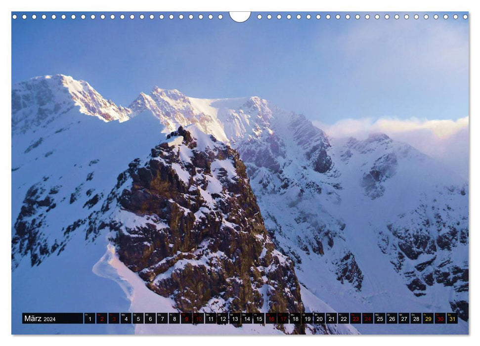 King Ortler - the slightly different mountain (CALVENDO wall calendar 2024) 