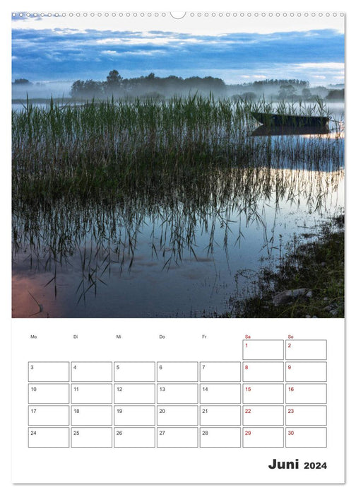 SCHWEDEN Rund um die Insel Smögen im Skagerrak (CALVENDO Wandkalender 2024)