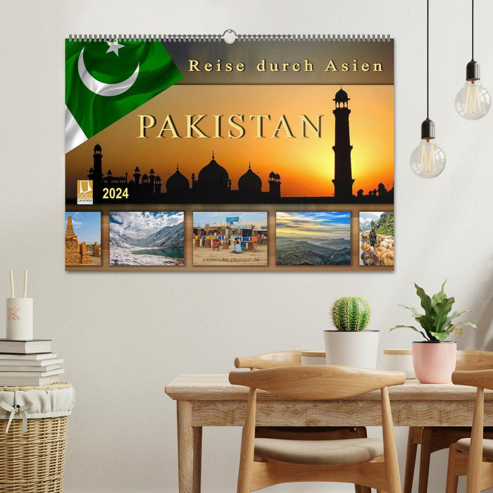 Travel through Asia - Pakistan (CALVENDO wall calendar 2024) 
