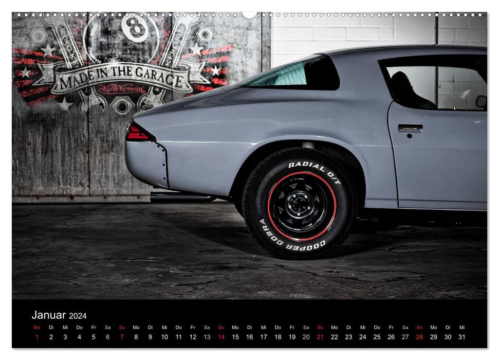 Chevrolet Camaro '79 (CALVENDO wall calendar 2024) 