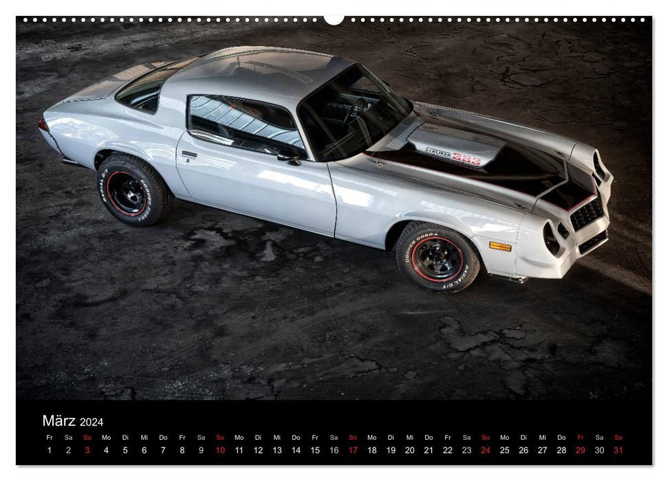 Chevrolet Camaro '79 (CALVENDO wall calendar 2024) 
