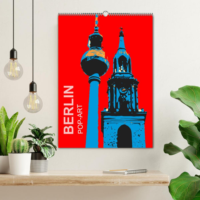 BERLIN POP ART (CALVENDO wall calendar 2024) 