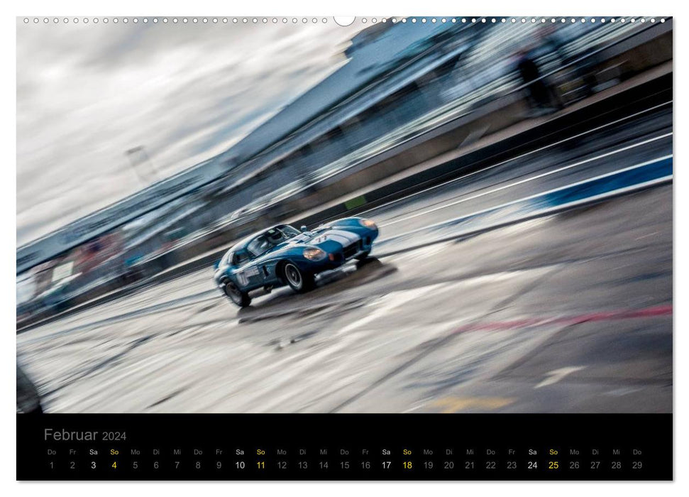 AC Cobra - Racing (CALVENDO Premium Wall Calendar 2024) 