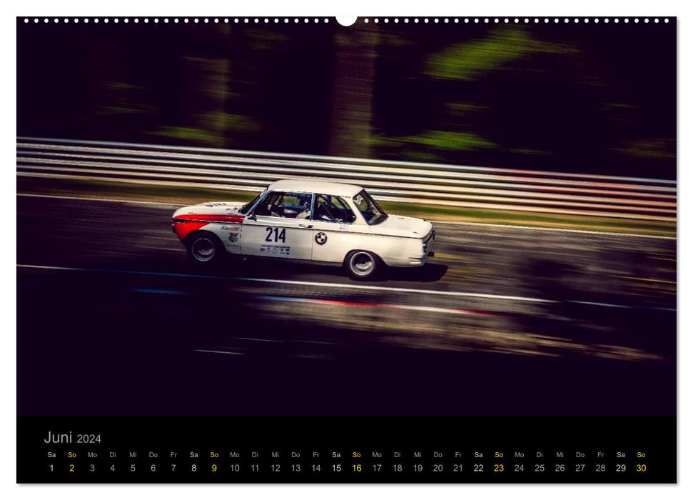 Classic BMW Racing (CALVENDO Premium Wall Calendar 2024) 