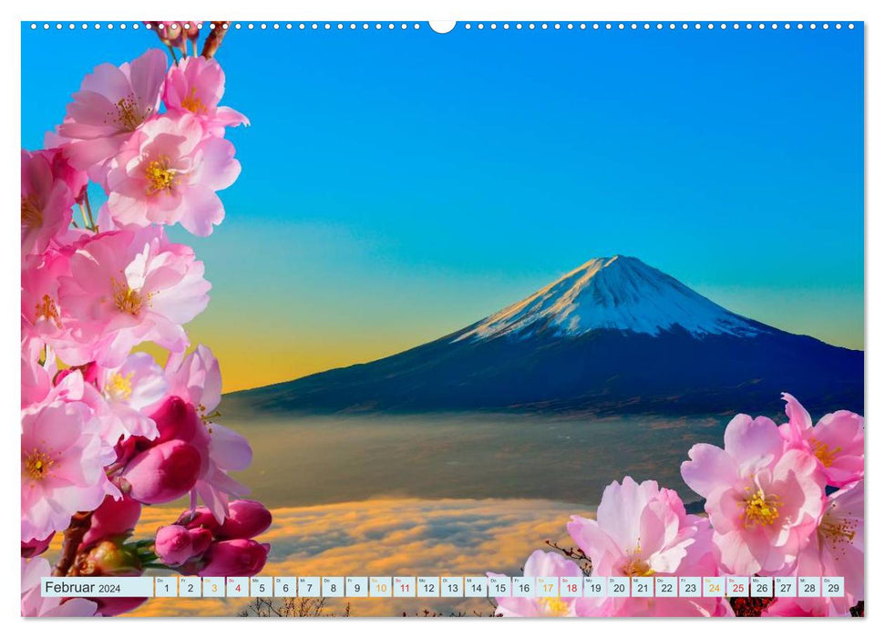 Japan - high-tech and tradition (CALVENDO Premium Wall Calendar 2024) 
