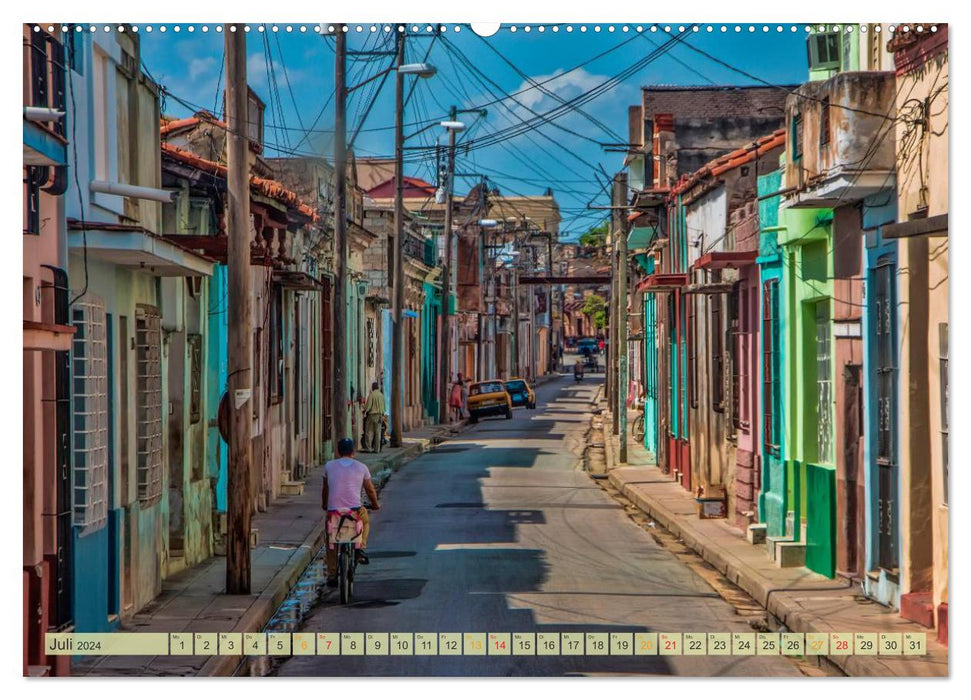 The Greater Antilles - Cuba (CALVENDO Premium Wall Calendar 2024) 