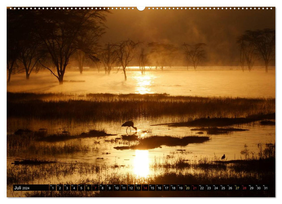 East Africa's dream landscapes. Kenya - Tanzania - Zanzibar - Ethiopia (CALVENDO Premium Wall Calendar 2024) 
