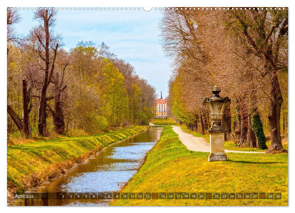 Moritzburg mit Schlossansichten (CALVENDO Premium Wandkalender 2024)