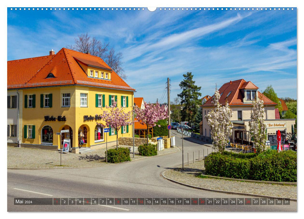 Moritzburg with castle views (CALVENDO Premium Wall Calendar 2024) 