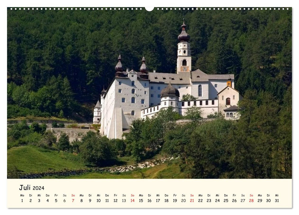 Vinschgau - The sunny side of South Tyrol (CALVENDO Premium Wall Calendar 2024) 