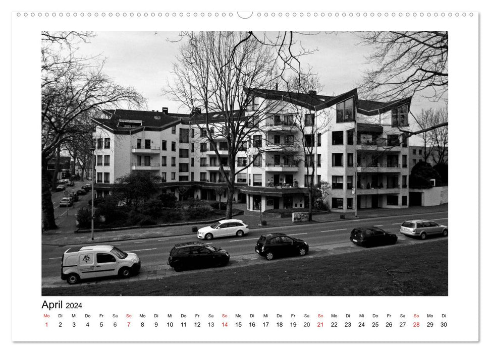 Bochum Black and White (CALVENDO Premium Wall Calendar 2024) 