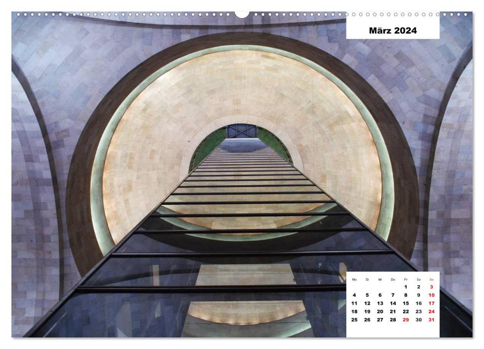 Moderne Architektur. Impressionen (CALVENDO Premium Wandkalender 2024)