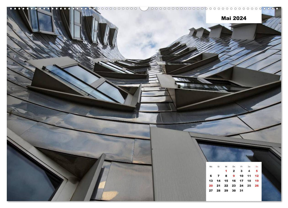 Moderne Architektur. Impressionen (CALVENDO Premium Wandkalender 2024)