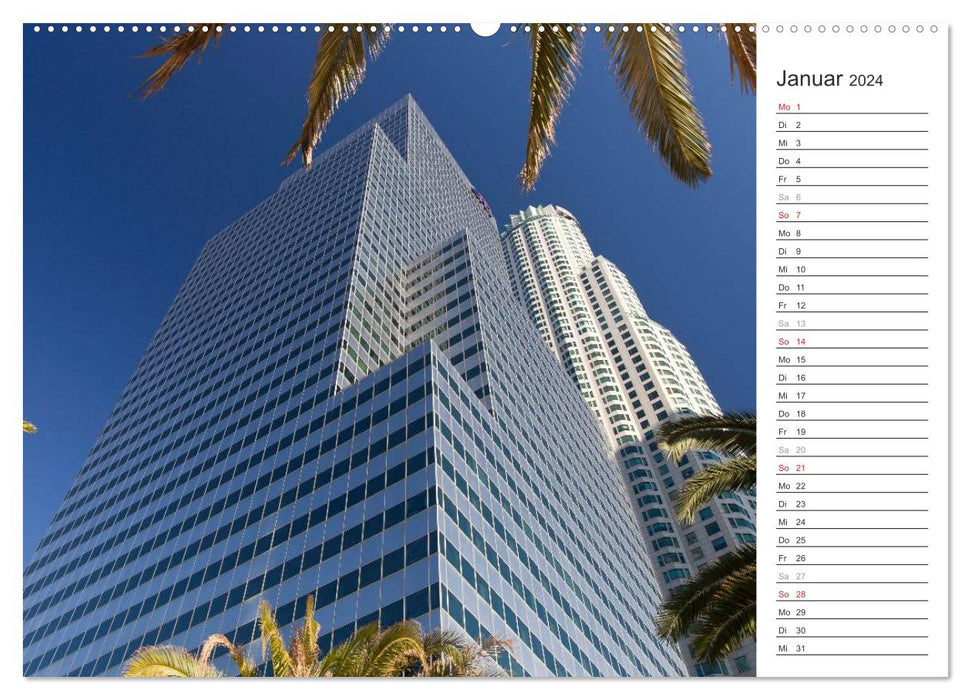 Los Angeles - California (CALVENDO Premium Wall Calendar 2024) 