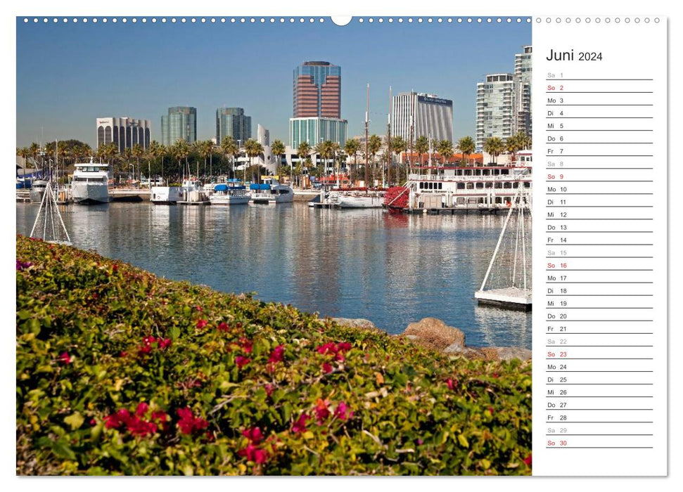 Los Angeles - California (CALVENDO Premium Wall Calendar 2024) 