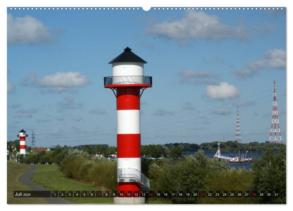 Das Alte Land vor den Toren Hamburgs (CALVENDO Premium Wandkalender 2024)