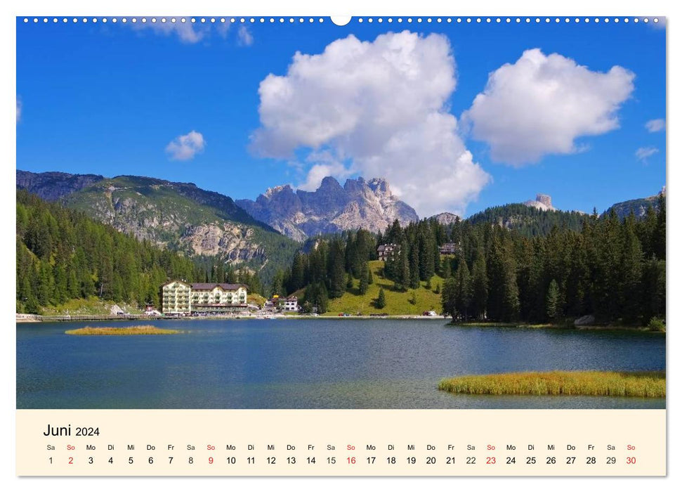 Sextner Dolomiten (CALVENDO Premium Wandkalender 2024)
