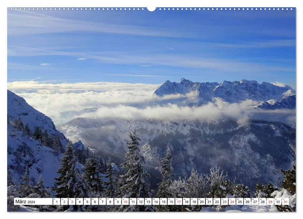 Beloved Tyrol. Alpine magic in Austria (CALVENDO Premium Wall Calendar 2024) 