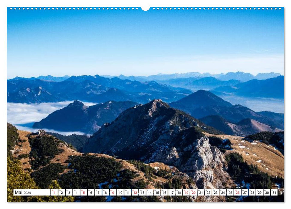 Beloved Tyrol. Alpine magic in Austria (CALVENDO Premium Wall Calendar 2024) 