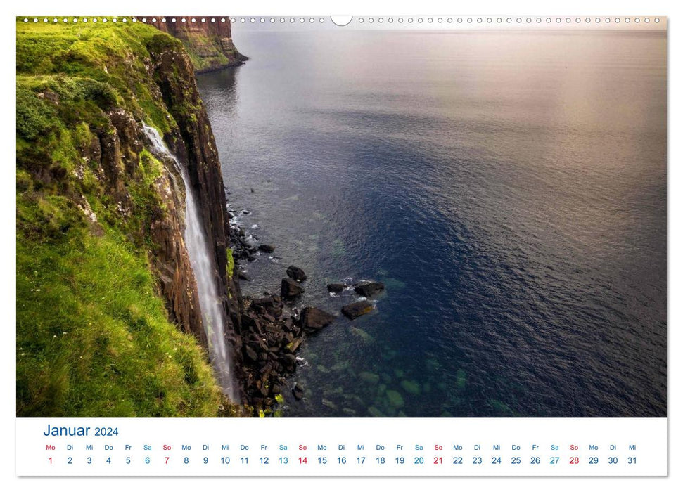 Isle of Skye 2024. Impressionen von Schottlands schönster Insel der Hebriden (CALVENDO Premium Wandkalender 2024)