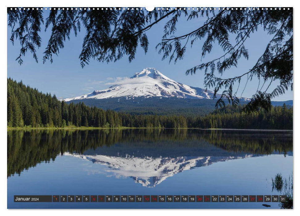 Traumziel Oregon (CALVENDO Wandkalender 2024)