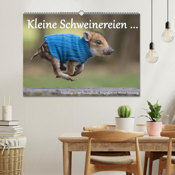 Kleine Schweinereien (CALVENDO Wandkalender 2024)