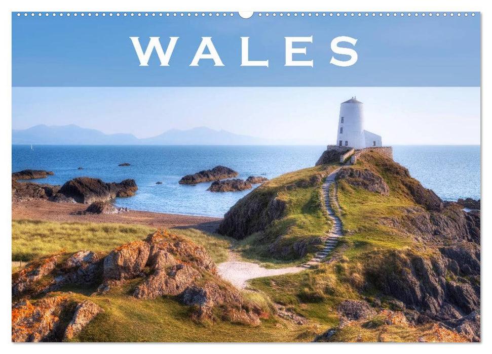 Pays de Galles (calendrier mural CALVENDO 2024) 