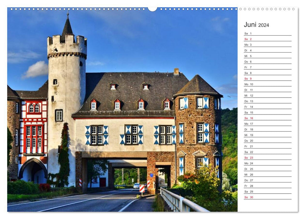 Magnifique - La Moselle (Calendrier mural CALVENDO Premium 2024) 