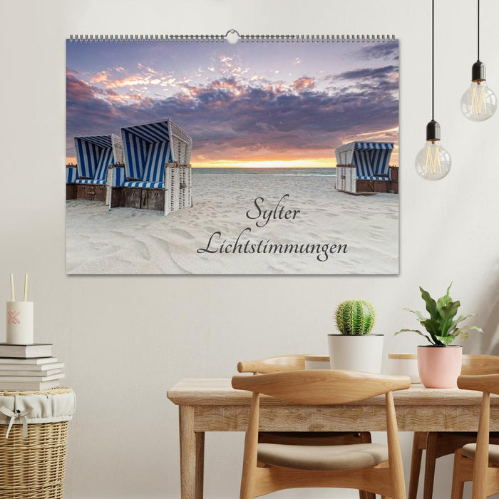 Ambiances lumineuses Sylter (Calendrier mural CALVENDO 2024) 