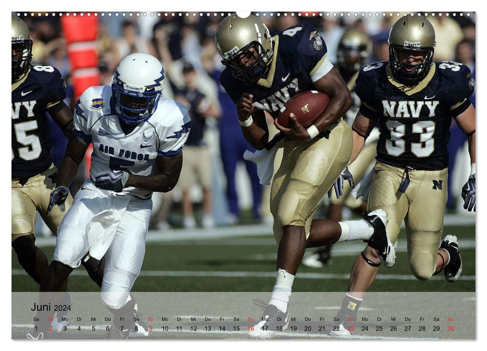 Sport. American Football (CALVENDO Premium Wandkalender 2024)