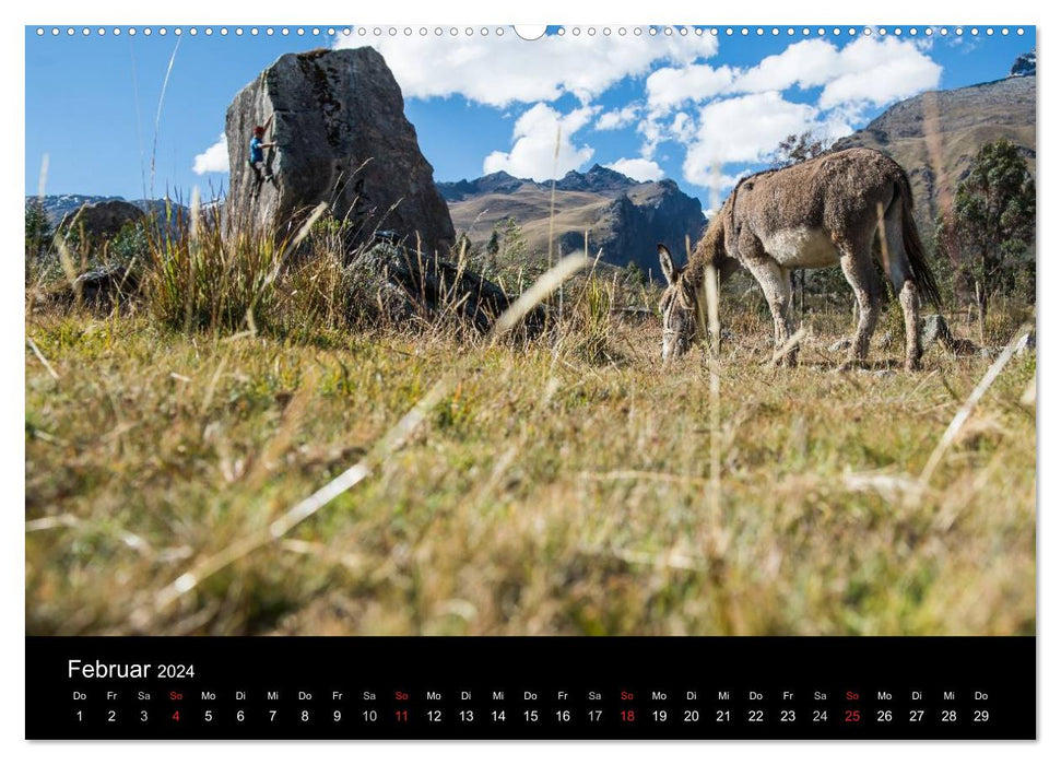 Climbing Solutions - Mountain sports worldwide (CALVENDO Premium Wall Calendar 2024) 