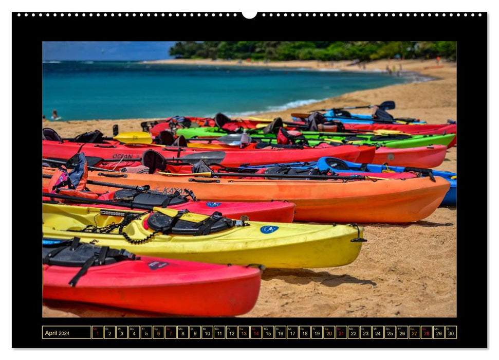 Kayak - aventure et détente (Calendrier mural CALVENDO 2024) 