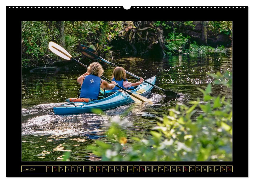 Kayak - adventure and relaxation (CALVENDO wall calendar 2024) 