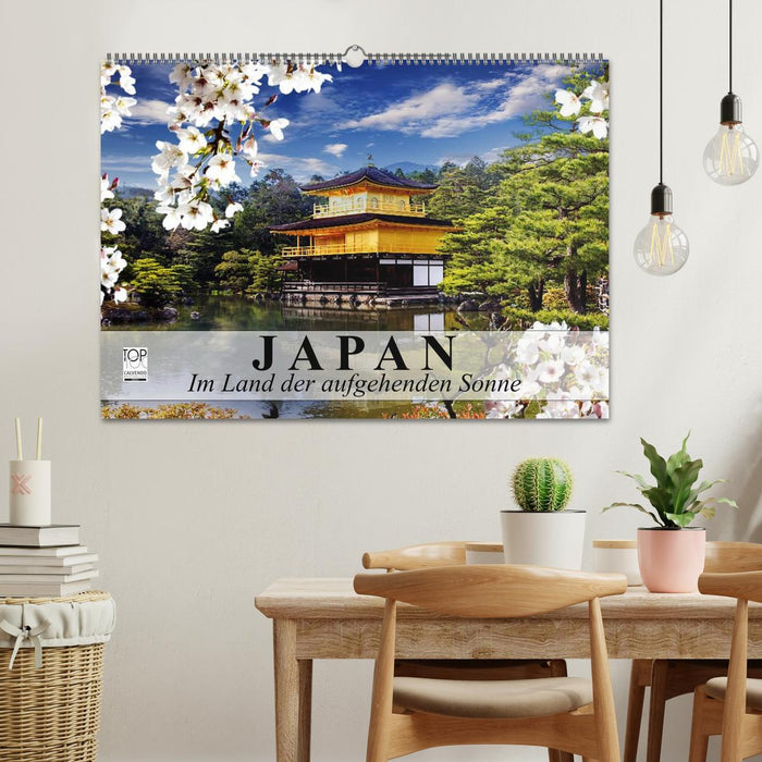 Japon. Au pays du soleil levant (Calendrier mural CALVENDO 2024) 