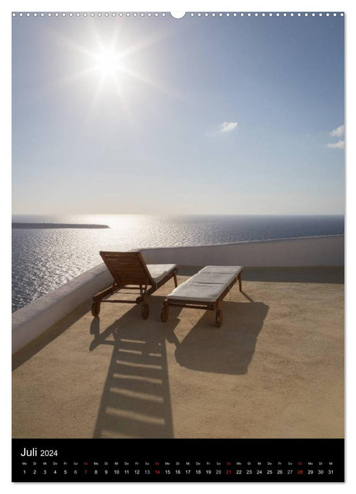 Santorini - Schönheit der Südlichen Ägäis (CALVENDO Premium Wandkalender 2024)