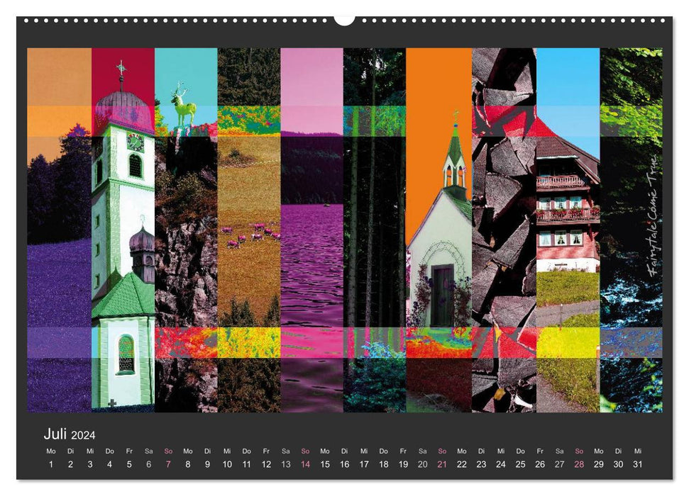 Schwarzwald. Anders. (CALVENDO Premium Wandkalender 2024)