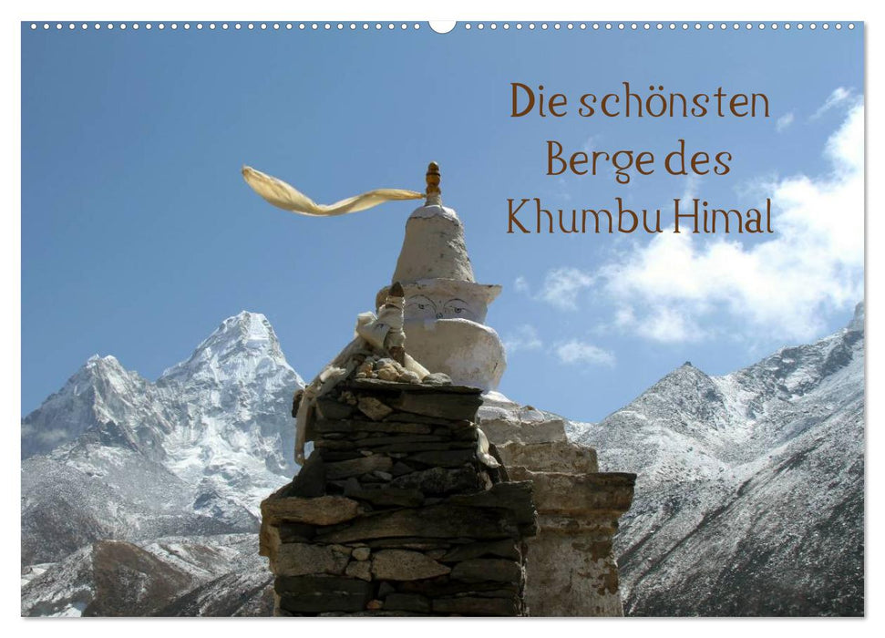 Die schönsten Berge des Khumbu Himal (CALVENDO Wandkalender 2024)